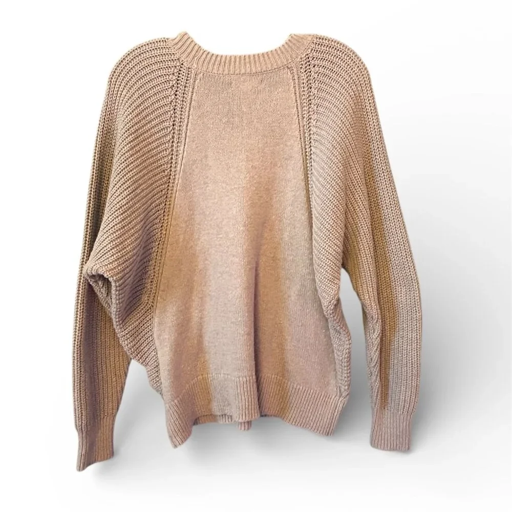 Simply Vera Vera Wang Braided Cable Dolman Sweater - Size Small - Picture 4 of 10